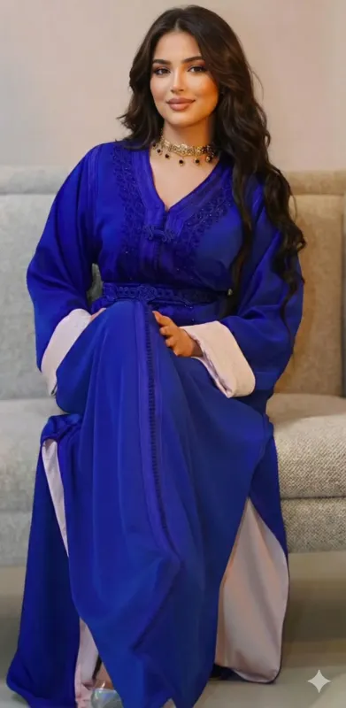 Caftan Bleu Majorelle Moderne